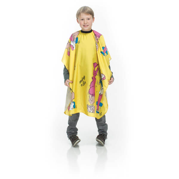 Yellow cutting cape