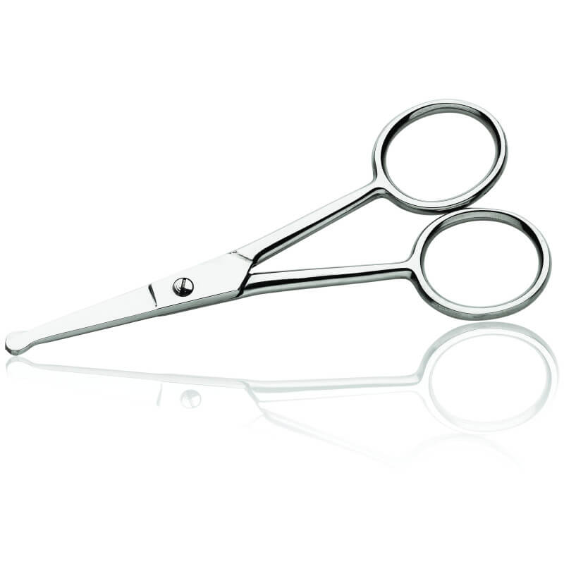 Tesoura de unhas com ponta arredondada