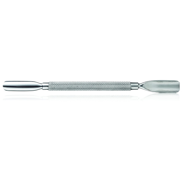Concave-tipped cuticle pusher