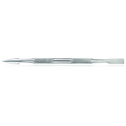 Curette excavatrice et repousse-cuticules