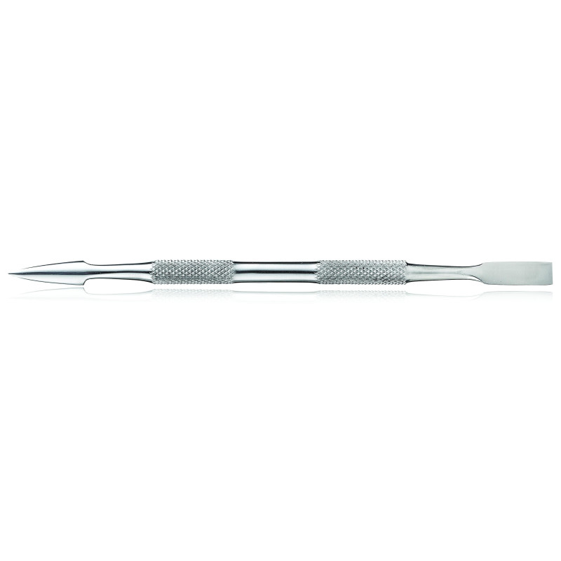 Excavator curette and cuticle pusher