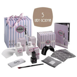Kit Lakké semi-permanente nagellak Lady Godyva N°5