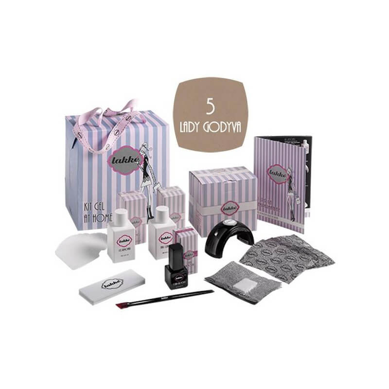 Kit de verniz semi-permanente Lady Godyva N°5