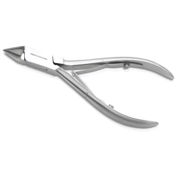Cuticle clippers for ingrown nails with a round tip