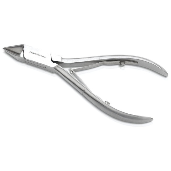 Cuticle clippers for ingrown nails with a round tip