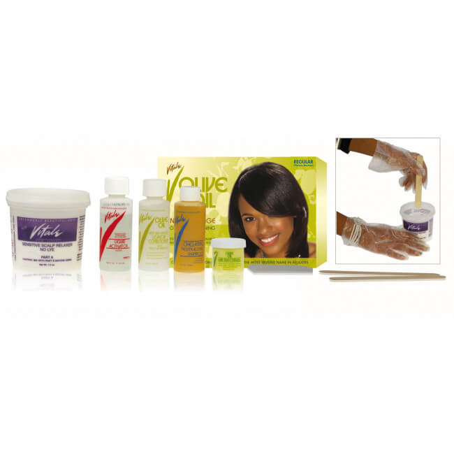 Regular Vitale Olive Oil Relaxer Kit