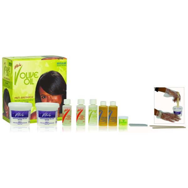 Kit de alisado doble Aceite de Oliva Vitale Regular