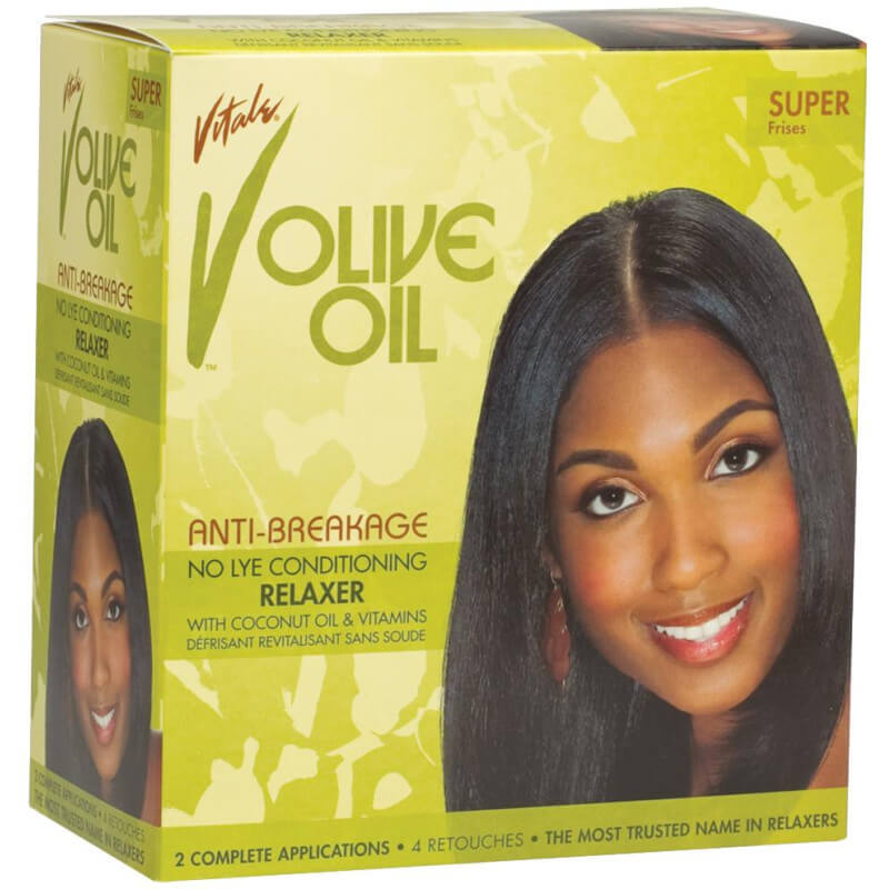 Super Vital Olive Oil Double Relaxer Kit