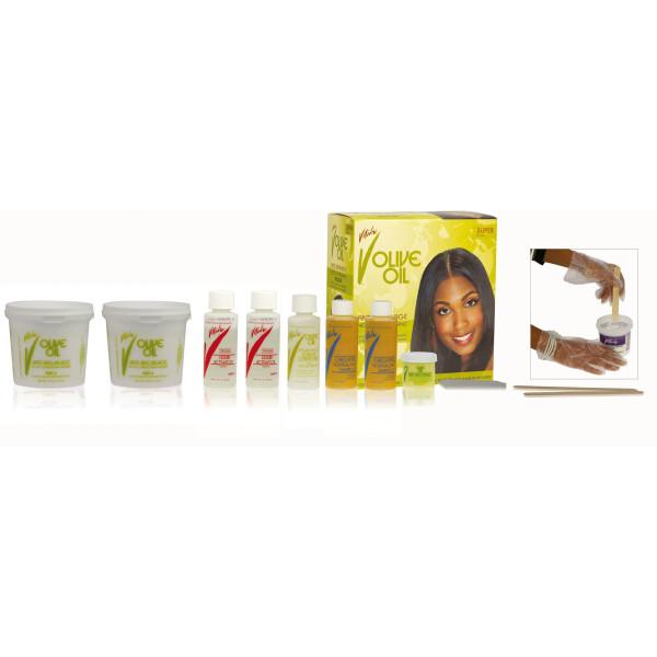 Kit de doble alisado de aceite de oliva Super Vitale