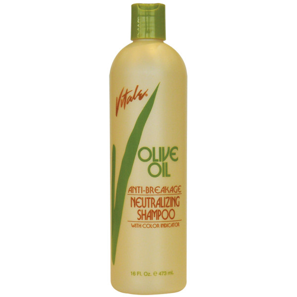 Entwirrender Shampoo Vitale Olive Oil 473 ml nach dem Glätten.