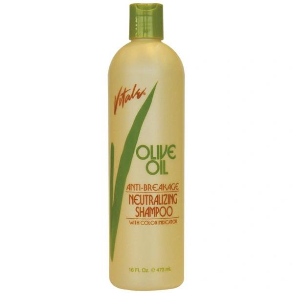 Entwirrender Shampoo Vitale Olive Oil 473 ml nach dem Glätten.