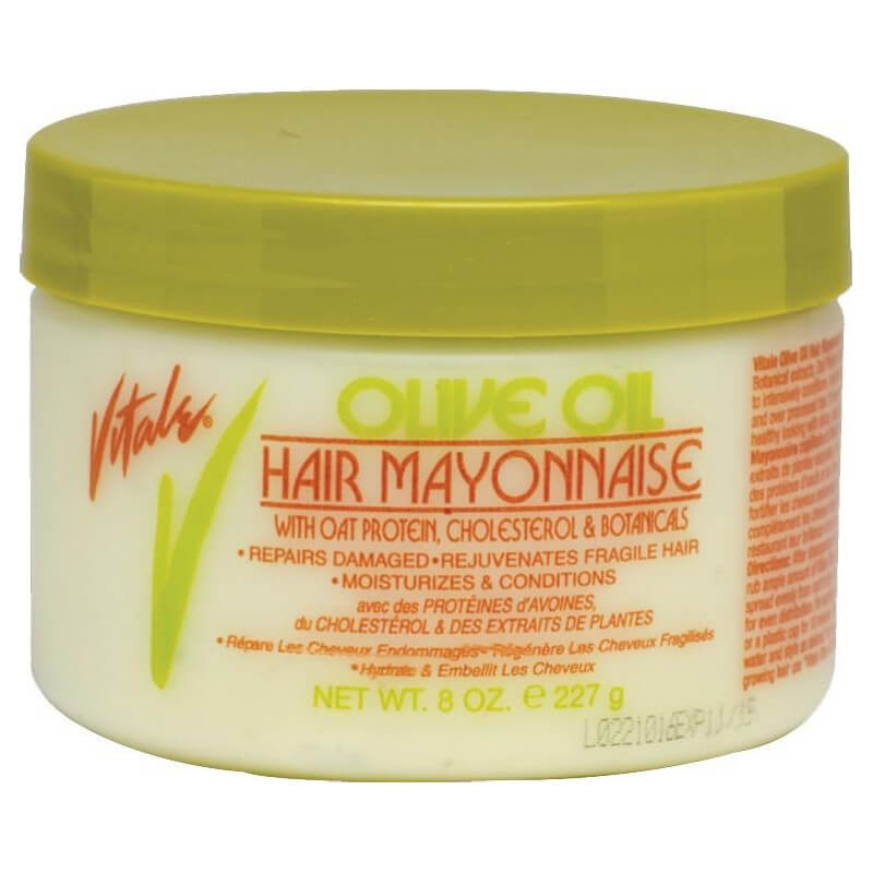 Maschera per capelli alla maionese con olio d'oliva vitale da 227 ml.