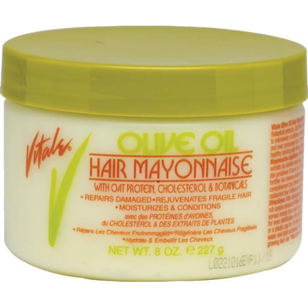 Maschera per capelli alla maionese con olio d'oliva vitale da 227 ml.