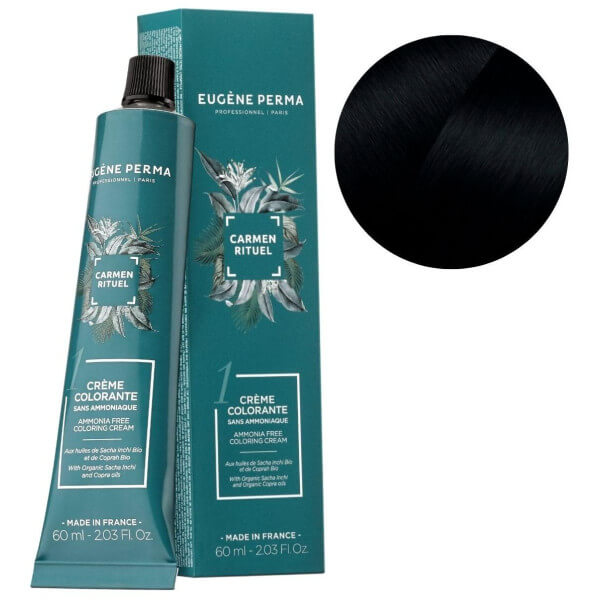 Kleurbehandeling Carmen Ritueel nr. 1.00 Eugène Perma 60ML Kleurbehandeling Carmen Ritueel nr. 1.00 Eugène Perma 60ML