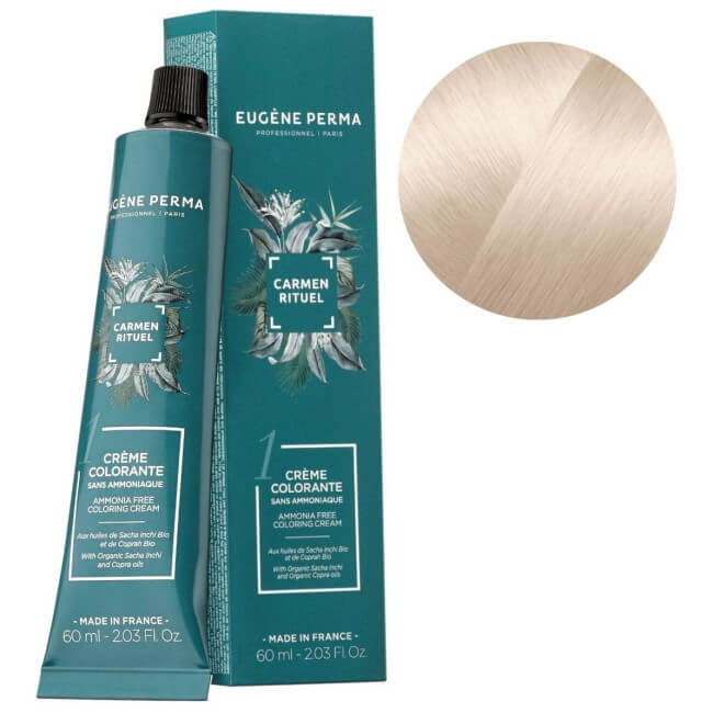 Kleuring op basis van planten Carmen Rituel nr. 10.01 Eugène Perma 60ML