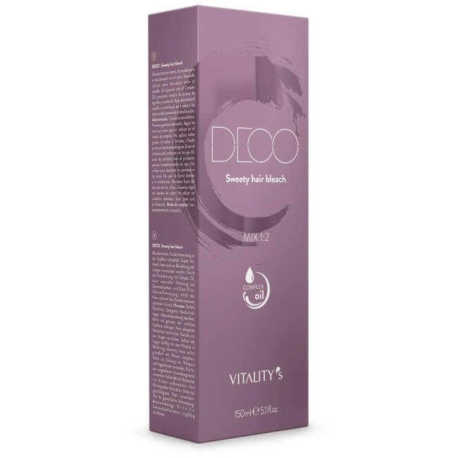 Bleekcrème Sweety hair bleach Vitality's 150ML