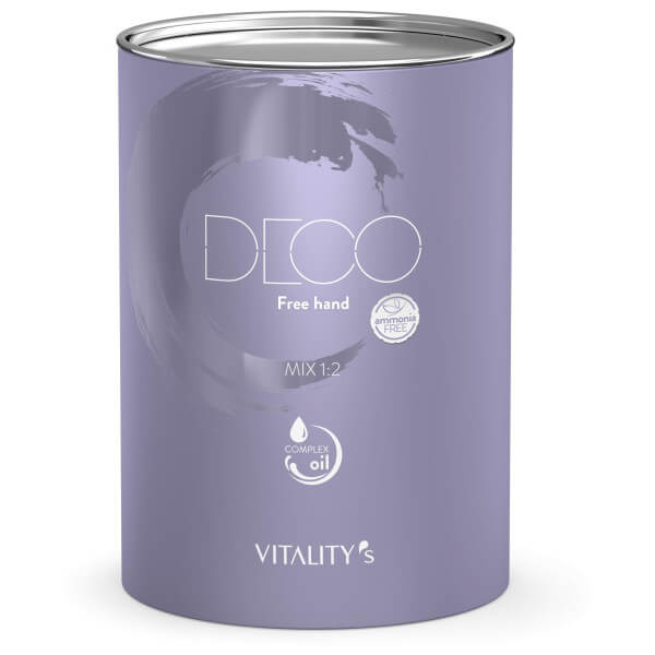 Décoloration free hand Vitality's 400g

Translated to Dutch:
Vrije hand ontkleuring Vitality's 400g
