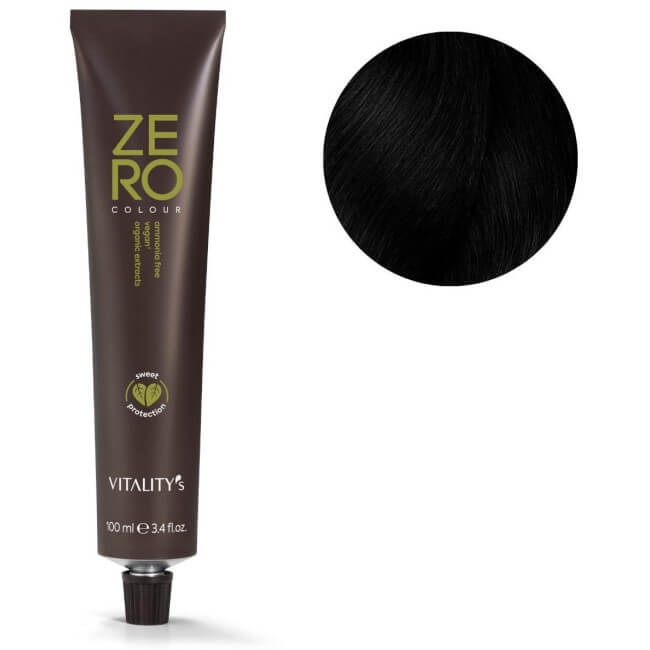 Kleuring Zero nr. 1/0 zwart Vitality's 100ML