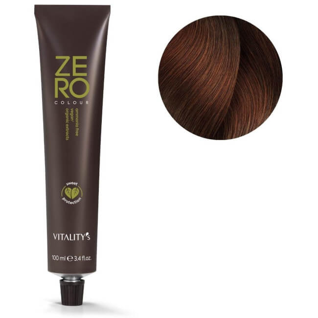 Kleuring Zero nr. 5/4 licht kastanjebruin koper Vitality's 100ML