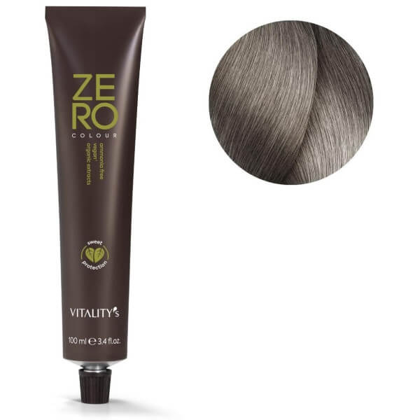 Kleuringscrème Zero nr. 8/1 asblond Vitality's 100ML Kleuringscrème Zero nr. 8/1 asblond Vitality's 100ML