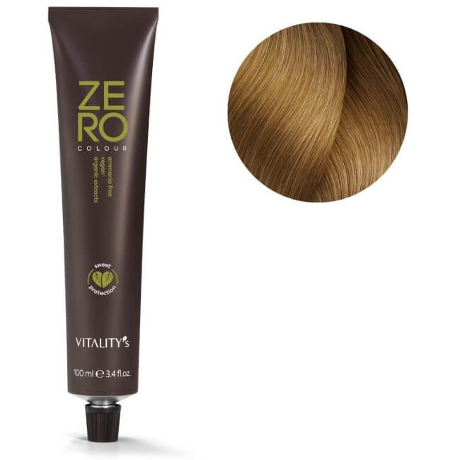 Kleuring Zero nr. 8/3 licht goudblond Vitality's 100ML