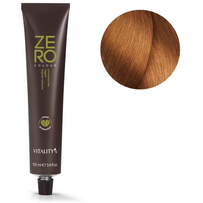 Kleuring Zero nr. 8/4 licht koperblond Vitality's 100ML