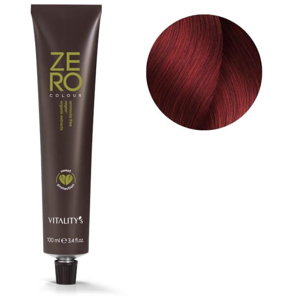 Coloration Zero n°6/66 blond foncé rouge intense Vitality's 100ML