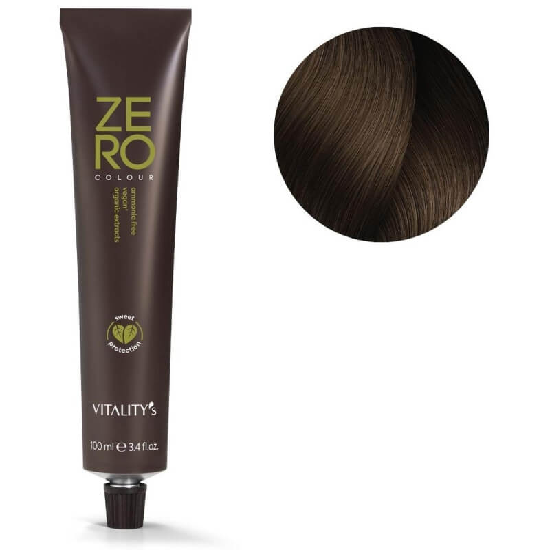 Coloração Zero n°6/2 loiro escuro bege Vitality's 100ML