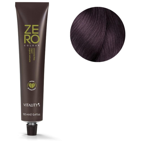 Coloration Zero n°5/88 light chestnut intense violet Vitality's 100ML
