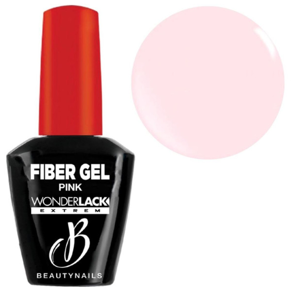 Base & builder pink Fiber Gel Beauty Nails 12ML