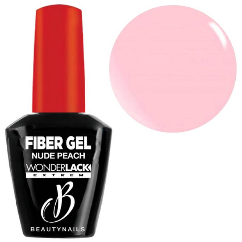 Base & builder nude rose Fiber Gel Beauty Nails 12ML