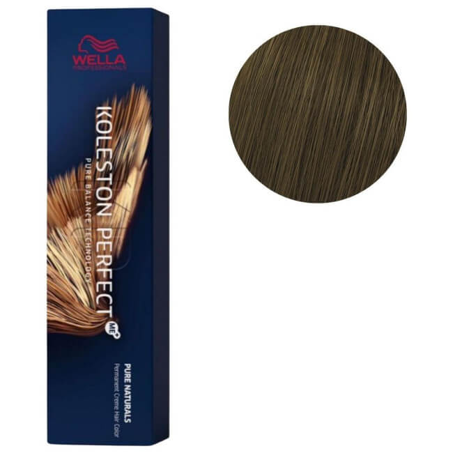 Coloração Koleston Perfect ME+ Pure Naturals n°66/02 loiro escuro intenso natural mate Wella 60ML