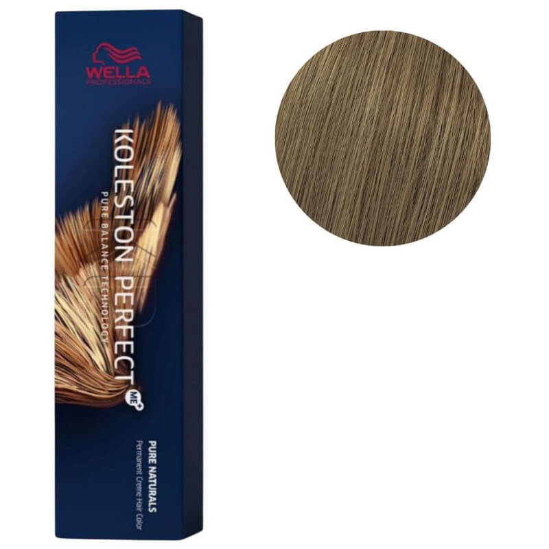 Coloration Koleston Perfect ME+ Pure Naturals n°88/02 blond clair intense naturel mat Wella 60ML