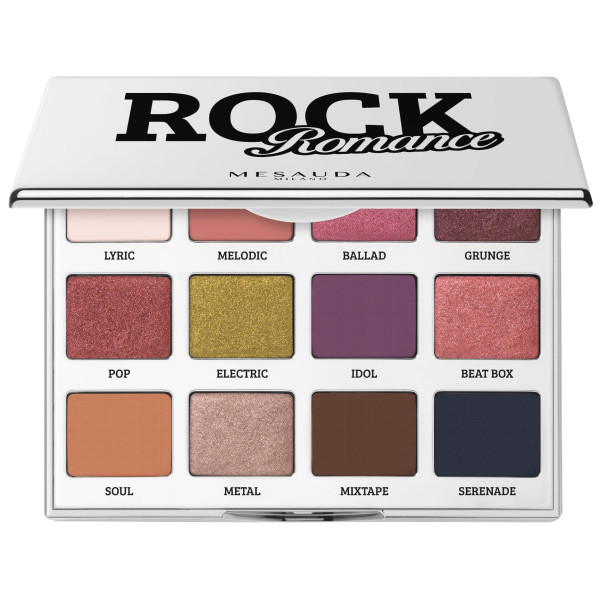 Rock Romance eyeshadow palette by Mesauda