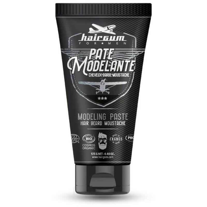 Pâte modelante cheveux, barbe et moustache Hairgum 125g 