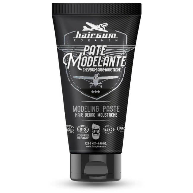 Pasta modeladora para cabelo, barba e bigode Hairgum 125g