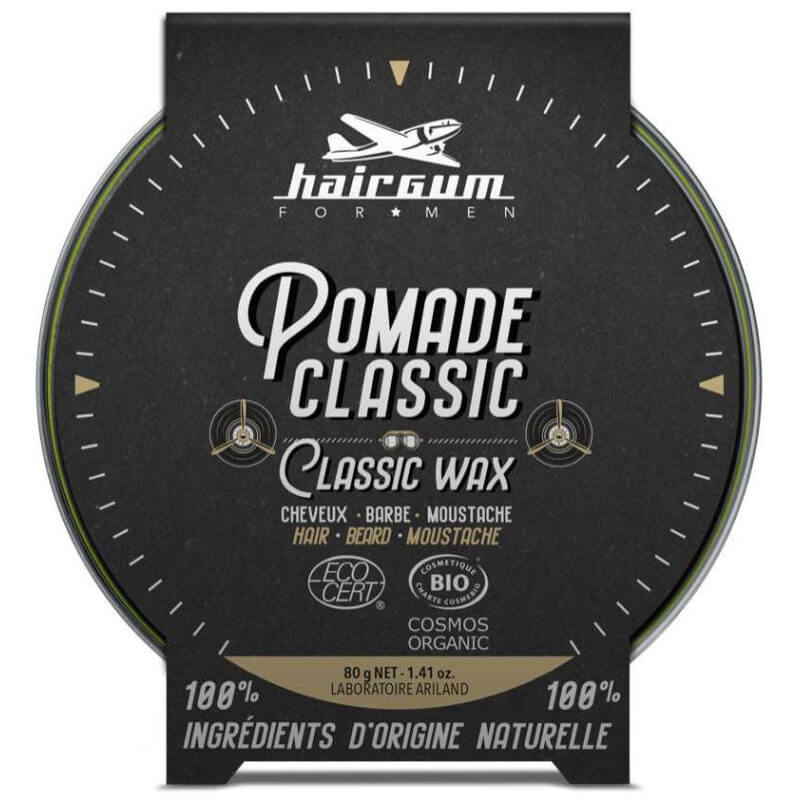 Cera modeladora para cabelo, barba e bigode Hairgum 80g
