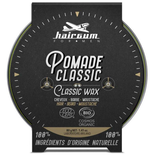Cera modeladora para cabelo, barba e bigode Hairgum 80g