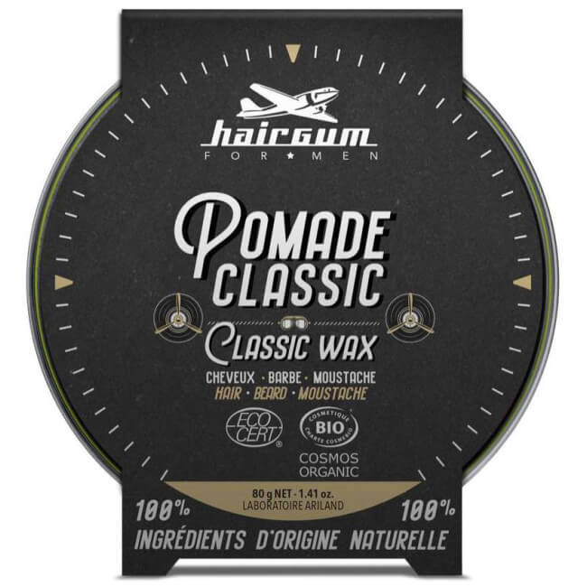 Cera modeladora para cabelo, barba e bigode Hairgum 80g