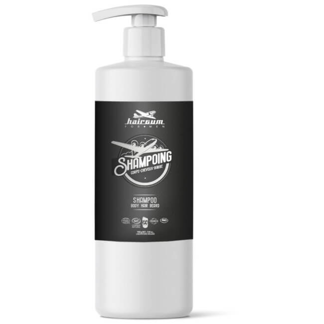 Shampoo para cabelo, barba e corpo Hairgum 900g