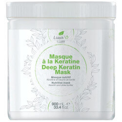 Máscara para cabelos sensíveis Deep Keratin LISSA'Ô 900ML