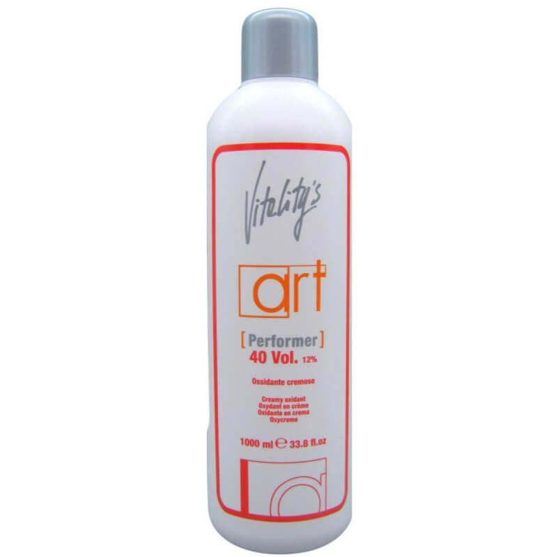 Oxydant Art Crème performer 40V 12% Vitality's 1L

Translated to Nederlands:

Oxydant Art Crème performer 40V 12% Vitality's 1L