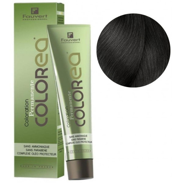 Crème colorante Colorea n°5/1 châtain clair cendré Fauvert 100ML Crème colorante Colorea n°5/1 châtain clair cendré Fauvert 100ML