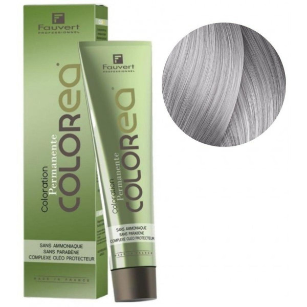 Crème colorante Colorea n°10/11 pastel gris fumé Fauvert 100ML Crème colorante Colorea n°10/11 pastel gris fumé Fauvert 100ML