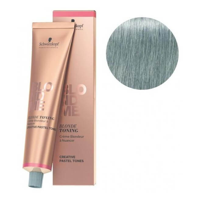 BlondMe Schwarzkopf 60ML metallic blue toning blonde cream