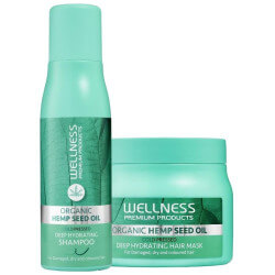 Duo de champô e condicionador Hidratação Wellness