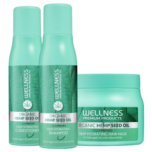 Trio shampooing, masque & conditionneur Hydration Wellness