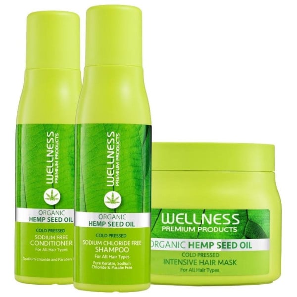 Trio shampooing, masque & conditionneur Intensive Wellness