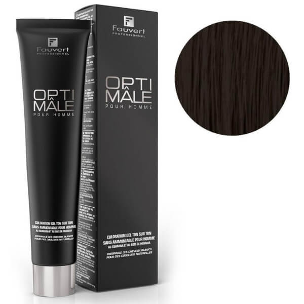 Optimâle 3C donkerbruine haarkleuring crème Fauvert 100ML. Optimâle 3C donkerbruine haarkleuring crème Fauvert 100ML.