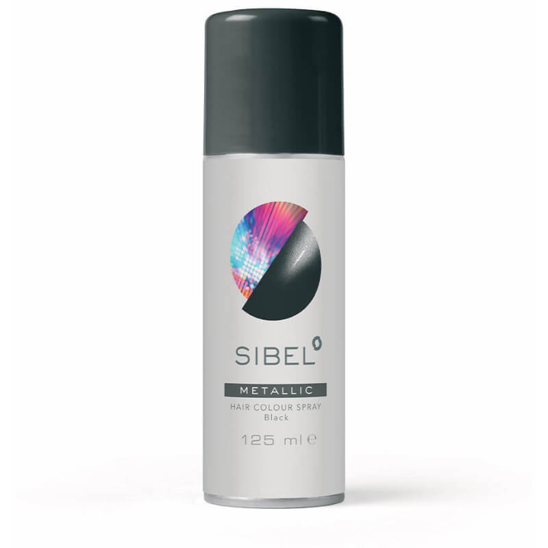 Bomba de cor preta metalizada 125 ML